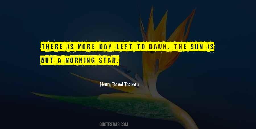 Quotes About The Morning Star #1223315