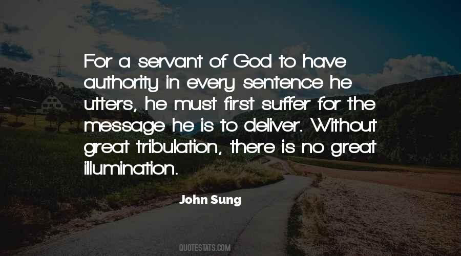 Quotes About Servant Of God #1012249