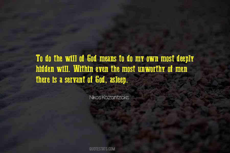 Quotes About Servant Of God #832516