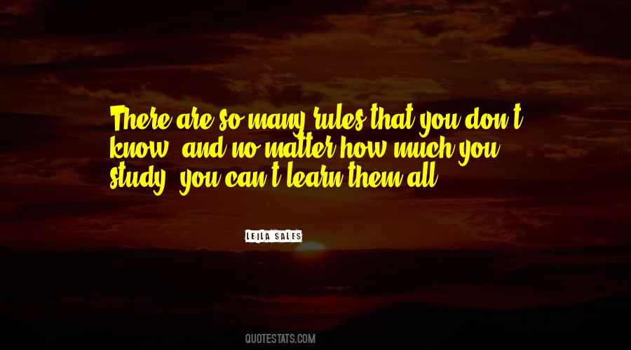 Rules No Quotes #211546
