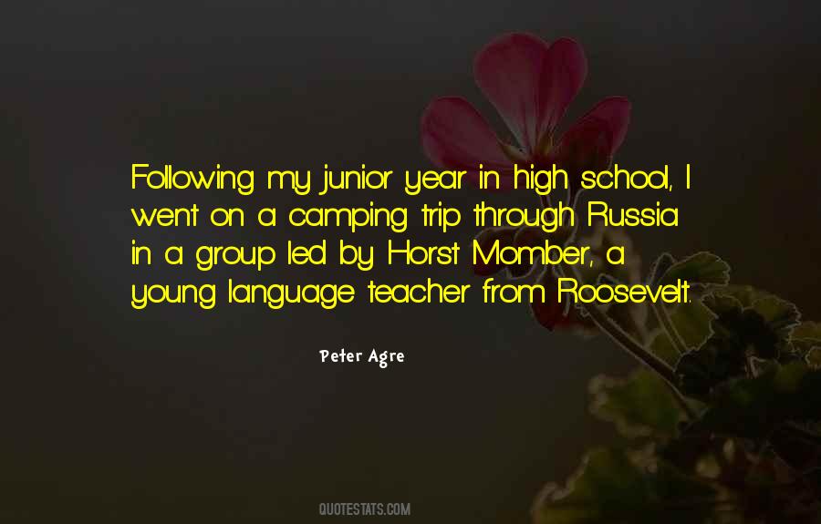 Quotes About Junior High School #315558