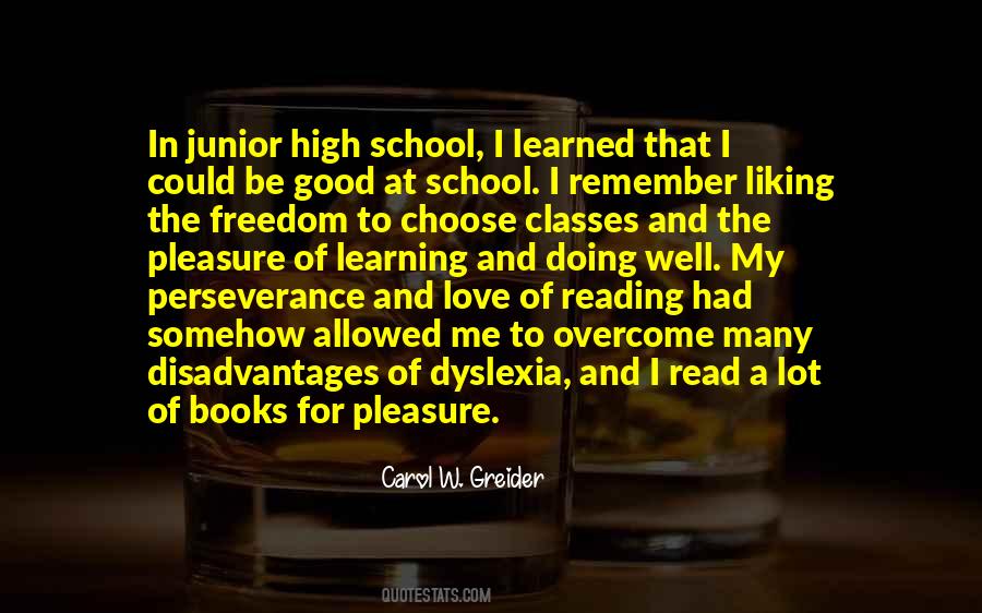 Quotes About Junior High School #342284