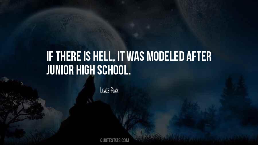 Quotes About Junior High School #567525