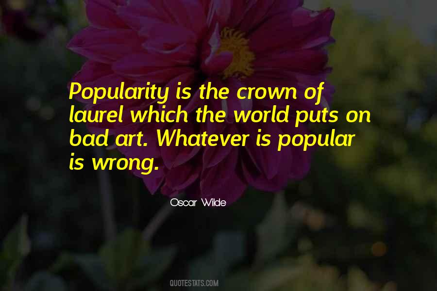 Popular Art Quotes #1424591