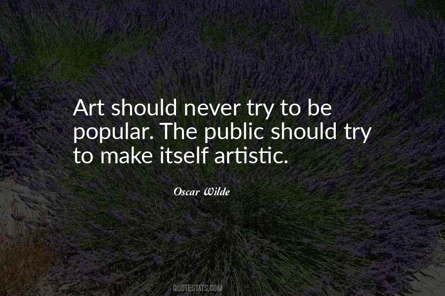 Popular Art Quotes #179012