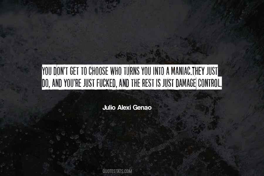 Quotes About Damage Control #1546913