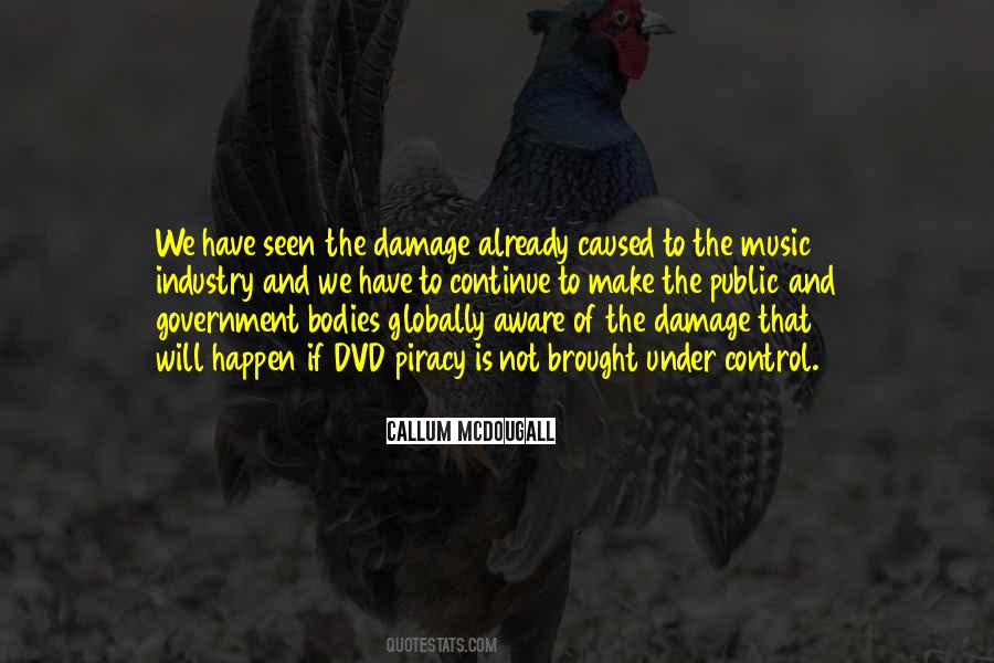 Quotes About Damage Control #280264