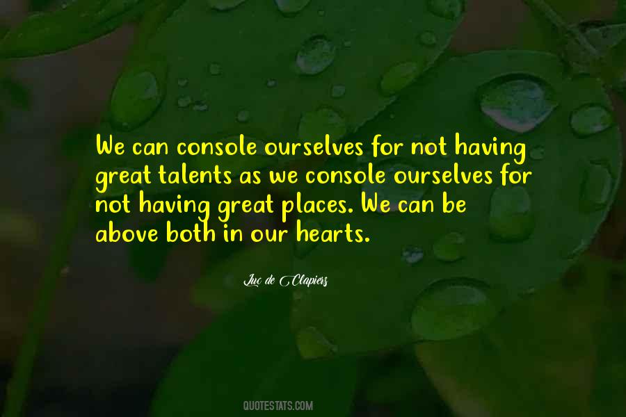 Quotes About Great Hearts #912935
