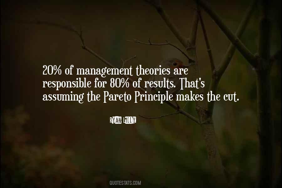 Quotes About Pareto Principle #816829