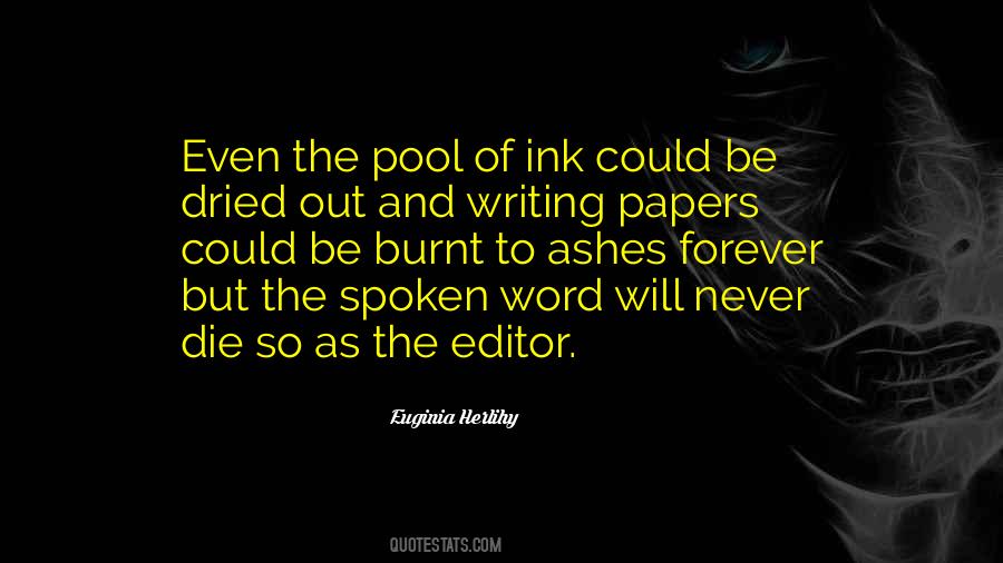 Quotes About Writing Papers #65462