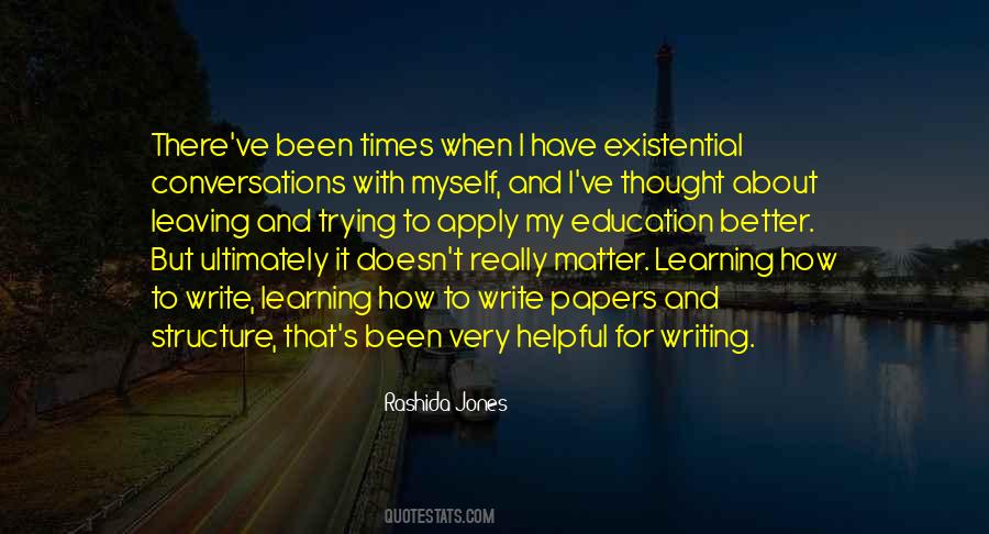 Quotes About Writing Papers #825458