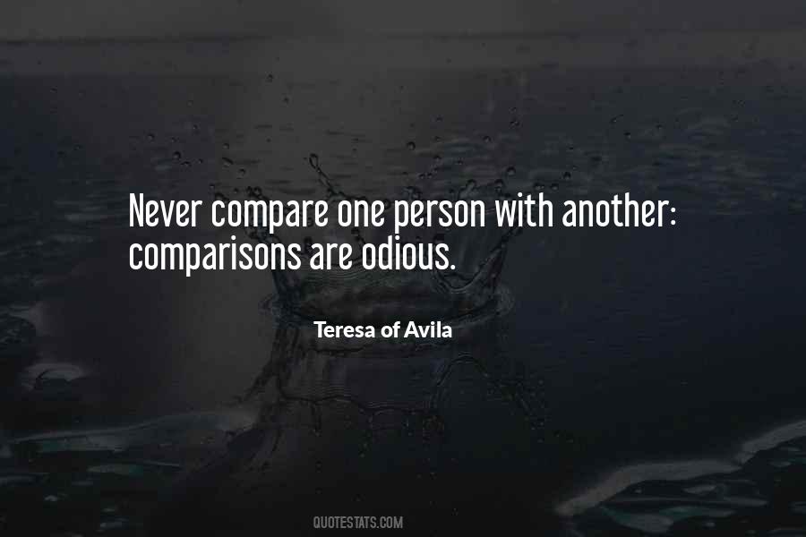 Comparisons Are Odious Quotes #1655088