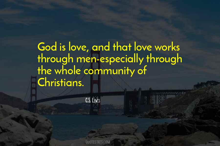 Quotes About God Is Love #1220272