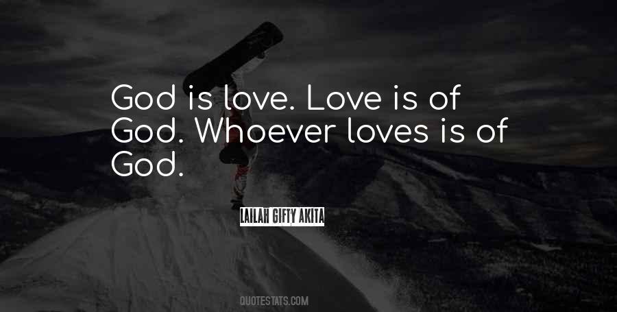 Quotes About God Is Love #263713