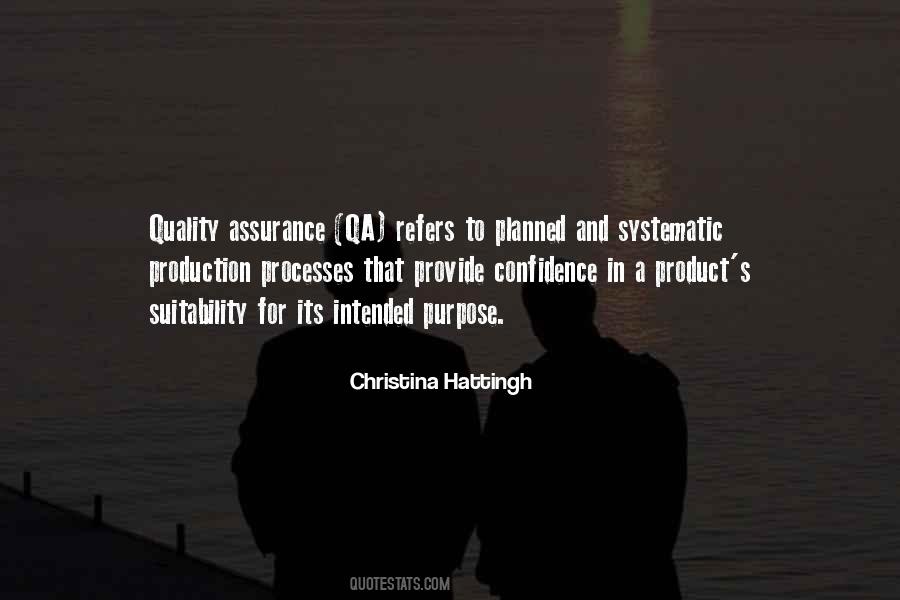 Quotes About Quality Assurance #1712519