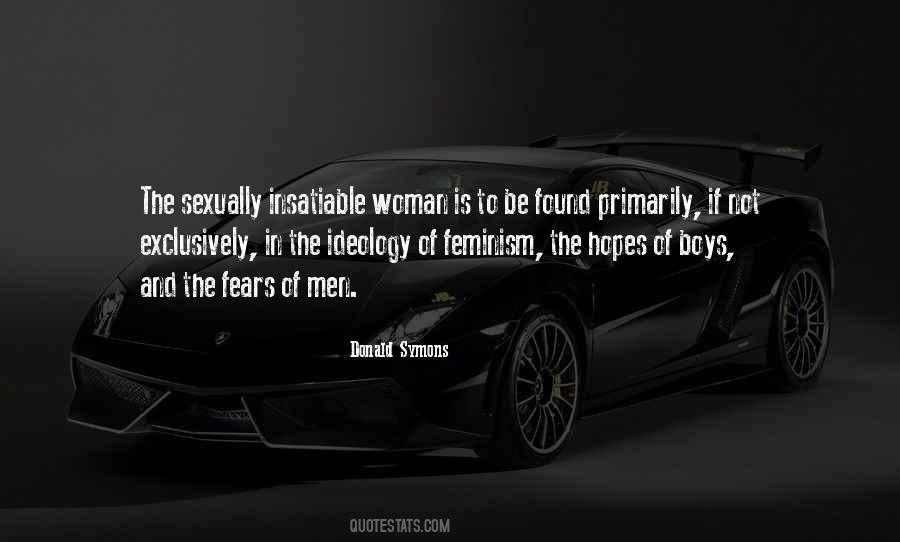 Insatiable Woman Quotes #1558755