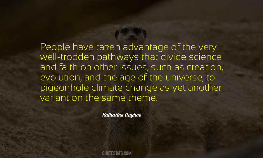 Quotes About Change Evolution #1178649