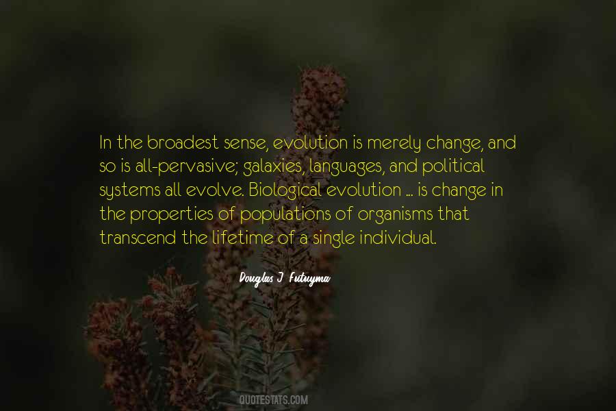 Quotes About Change Evolution #1454687