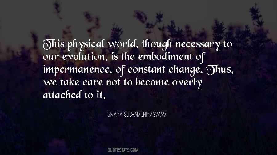 Quotes About Change Evolution #466396