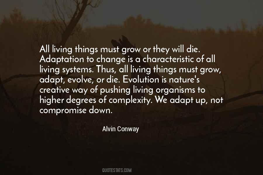 Quotes About Change Evolution #92624