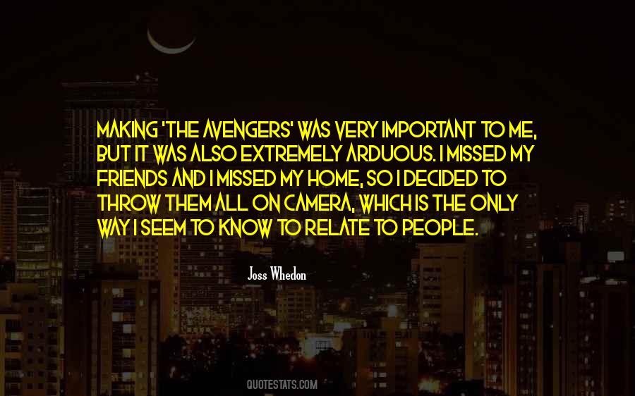 Quotes About Avengers #1088216