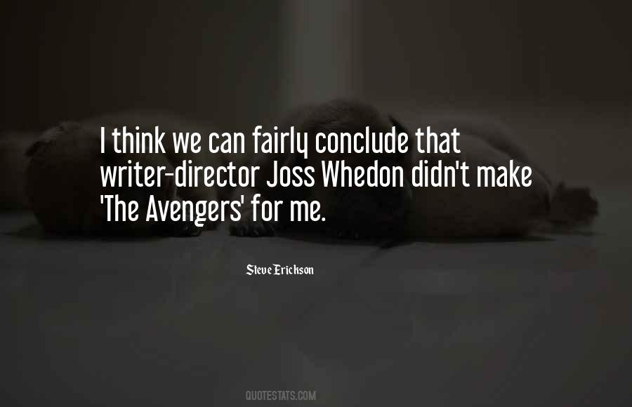 Quotes About Avengers #1742587