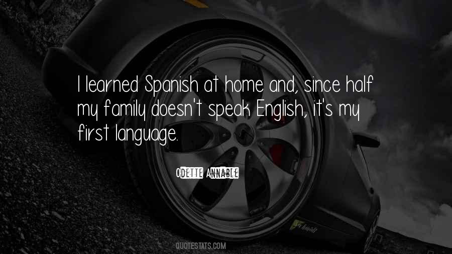 Spanish And English Quotes #1736938