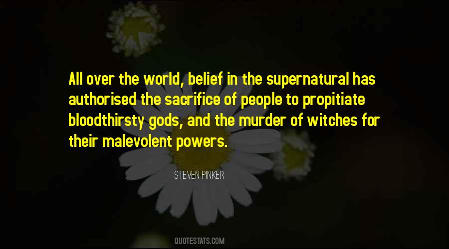 Quotes About Supernatural Powers #902106