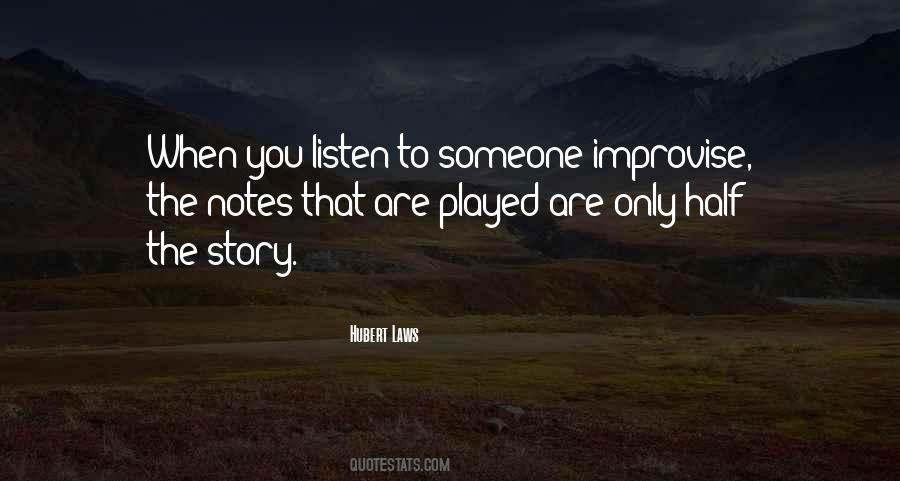 Quotes About Improvise #358776