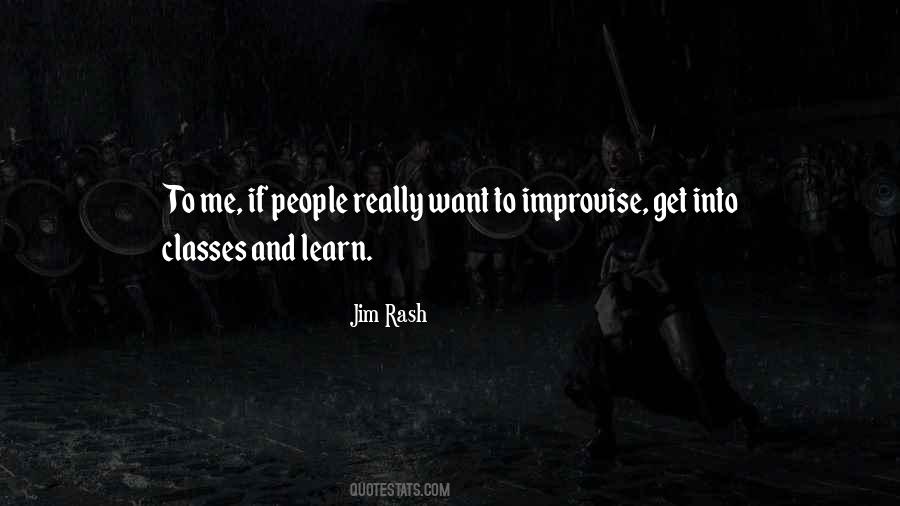 Quotes About Improvise #411942