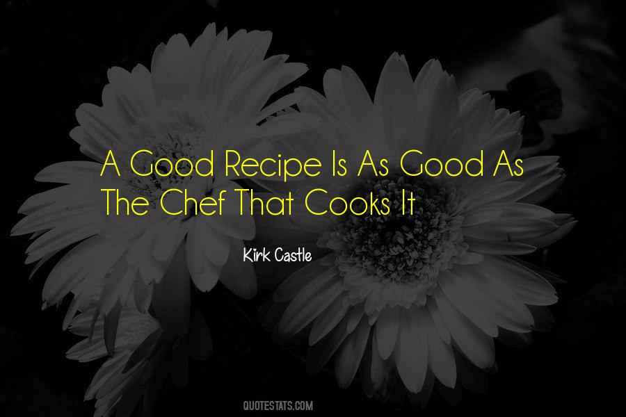 Quotes About Good Cooks #881092