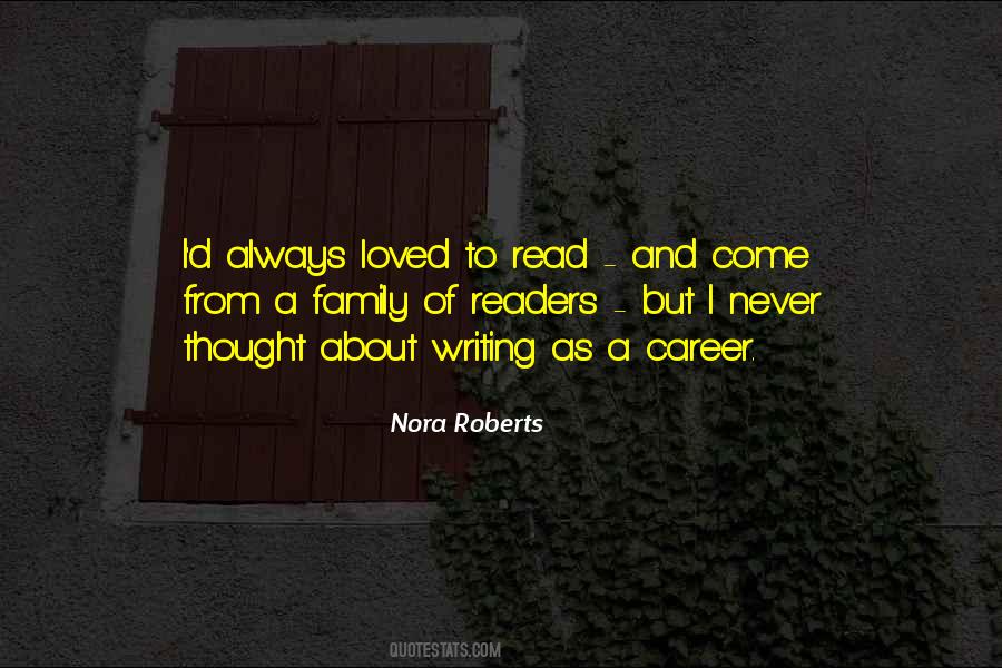 Quotes About Career Over Family #122655