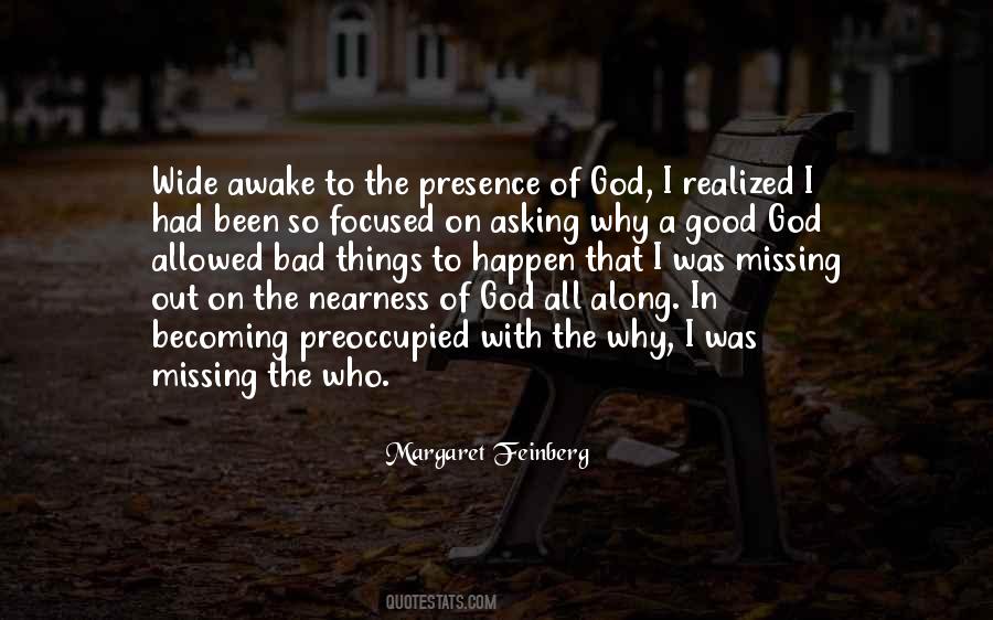 Quotes About The Presence Of God #1043669