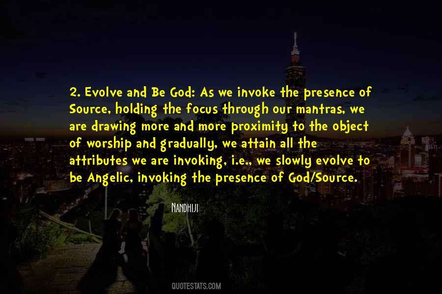 Quotes About The Presence Of God #1133362