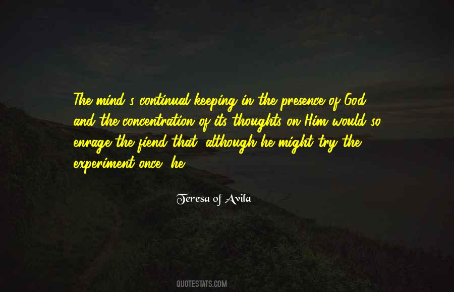 Quotes About The Presence Of God #1150628