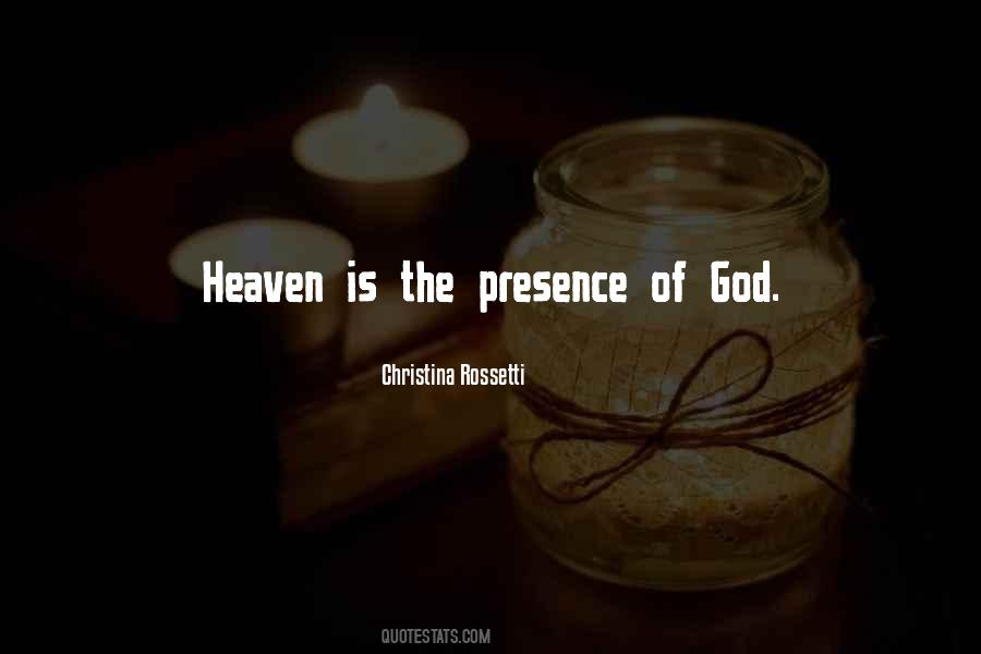 Quotes About The Presence Of God #1439807