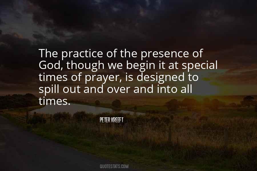 Quotes About The Presence Of God #1633217