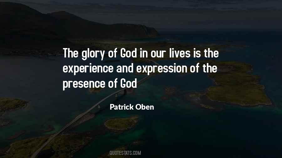 Quotes About The Presence Of God #1677393