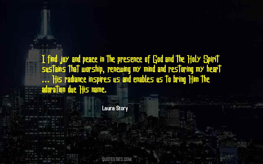 Quotes About The Presence Of God #1779854