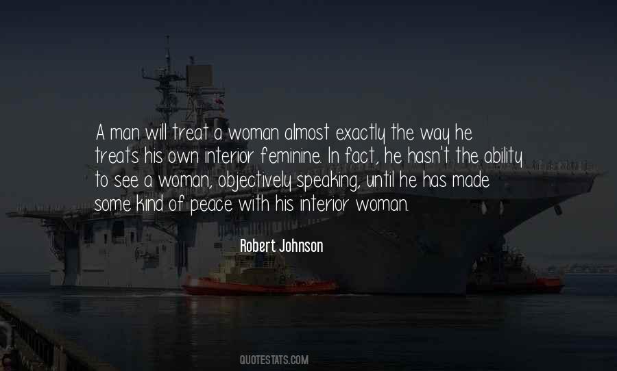 Quotes About How A Woman Should Treat Her Man #1583681
