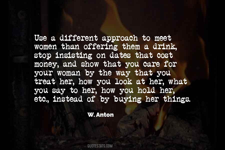 Quotes About How A Woman Should Treat Her Man #539365