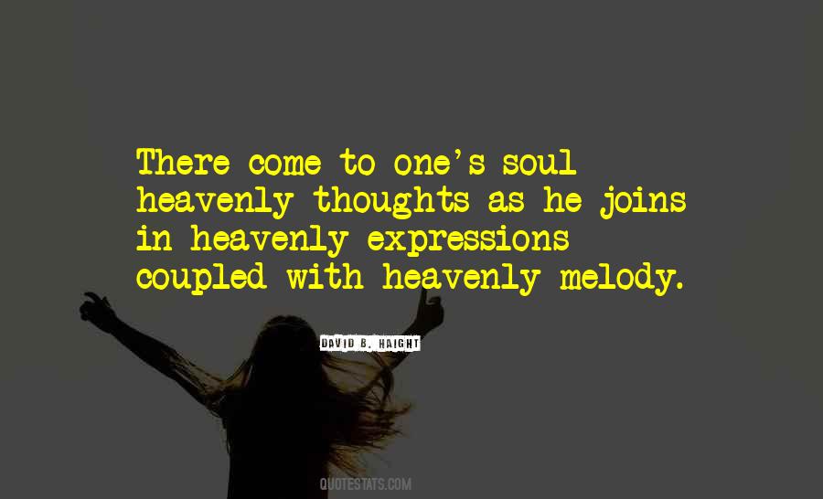 Thoughts Are The Music Quotes #719104