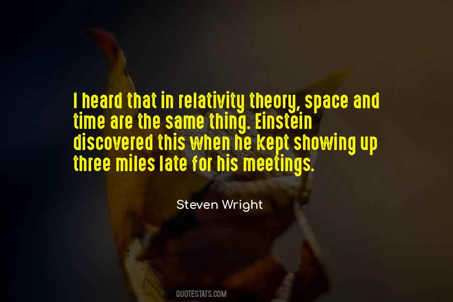 Quotes About Space And Time #1581653