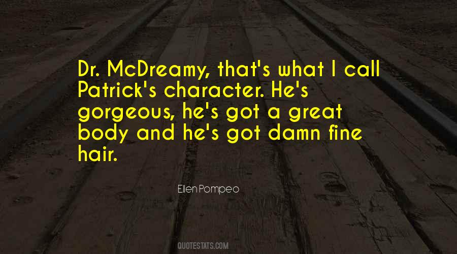 Quotes About Mcdreamy #185945
