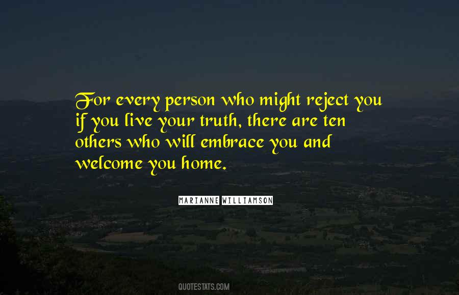 Embrace Who You Are Quotes #334707