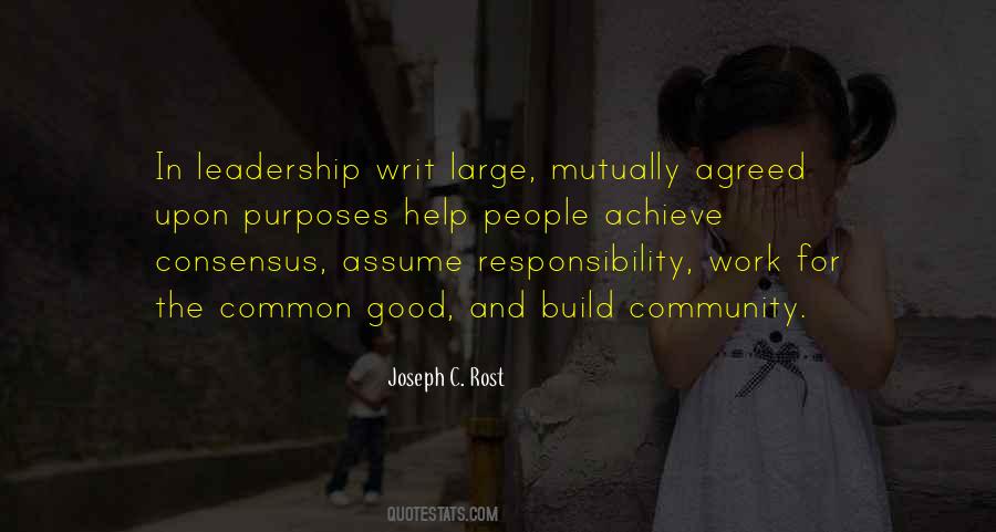 Quotes About Common Good #1564420