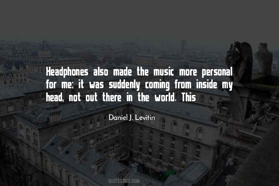 Quotes About Headphones #1774821