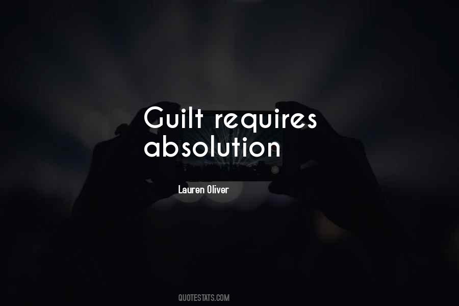 Quotes About Absolution #1799800