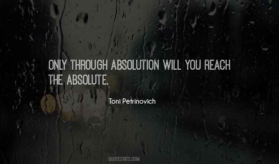 Quotes About Absolution #32826