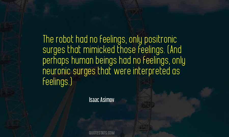 Quotes About No Feelings #1310015